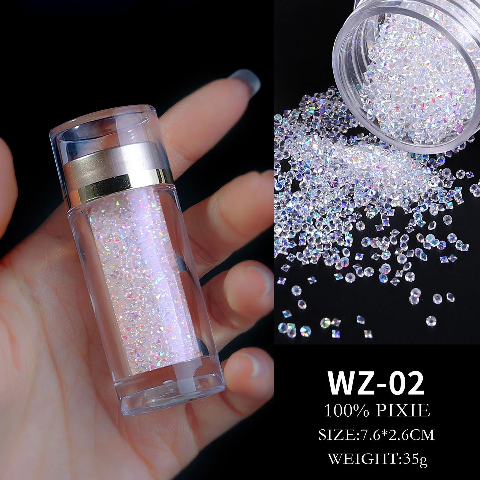 Hot Selling Nail Art Crystals Rhinestones High Quality Bulk Resin Crystals Nails Rhinestones