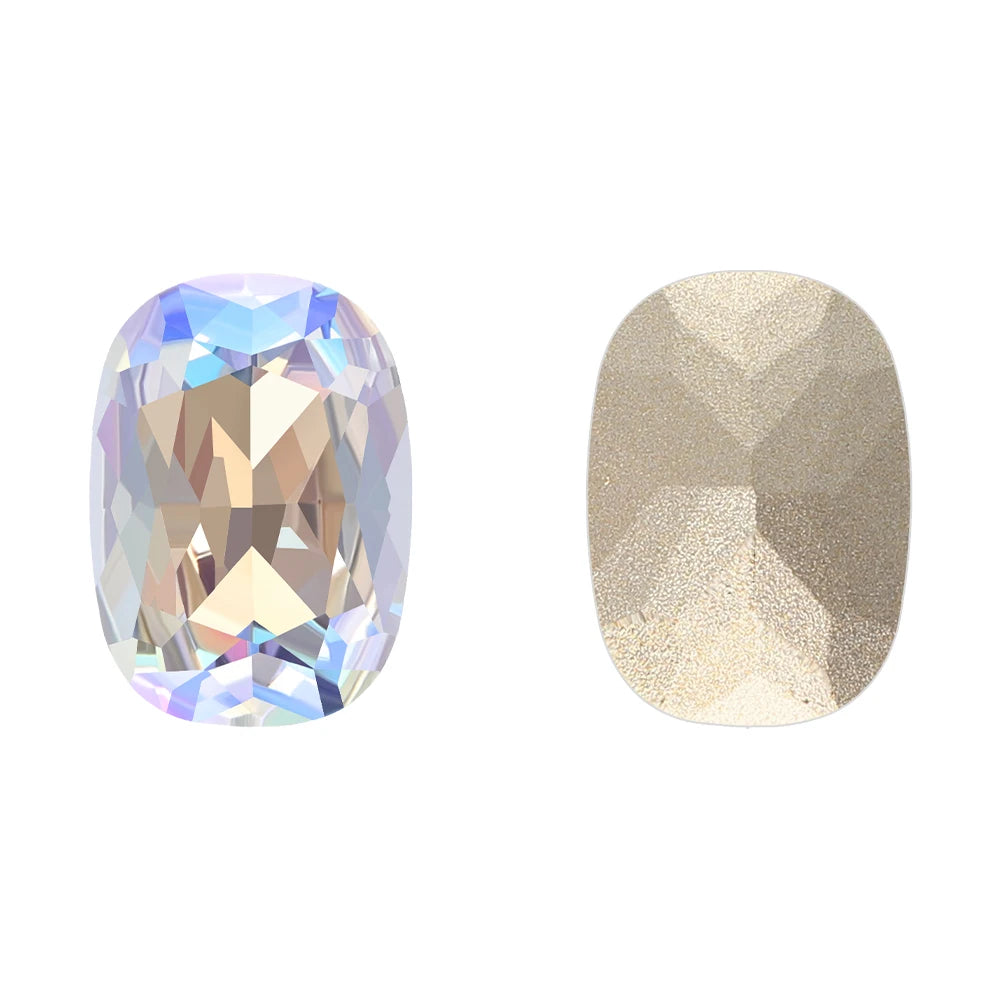 Latest Fashion Design Classical Rectangle for Fancy Stone High Quality Grade AAAAAA K9 Glass Point Back Stones 12 Facets