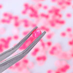 16Cuts Neon Pink Colors Glass Crystal Rhinestone SS10-SS40 8 Big 8 Small Crystal Strass Bling Bling Flatback Rhinestones