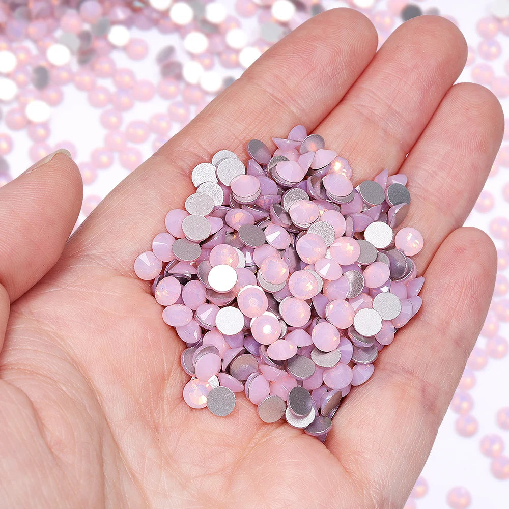 Wholesale 14400pcs/bag Non Hotfix Rhinestones SS6-SS30 Glass Crystal Flatback Regular Cut Rhinestones for Nails Art