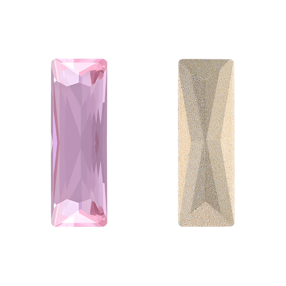 Factory Direct Wholesale New Product Explosion K9 Glass Crystal Rectangle Bling Bright Shining Rhinestones DIY Decoration Grade