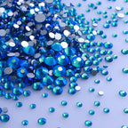 Wholesale High Quality Rhinestone Non Hotfix Bulk Transparent Crystal AB Glass Rhinestones Mixed Sizes