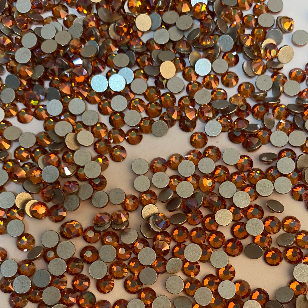 Factory Price Glass Sunset Glow Transparent Jelly Rhinestones Crystal Rhinestone Flatback Nail Charms Diamond for Jewelry