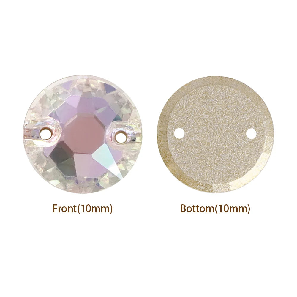 QIYI Factory Direct Wholesale Top Quality Durable Innovative Design Luxury Minimalist Versatile XIRIUS Sew-on Stone for DIY