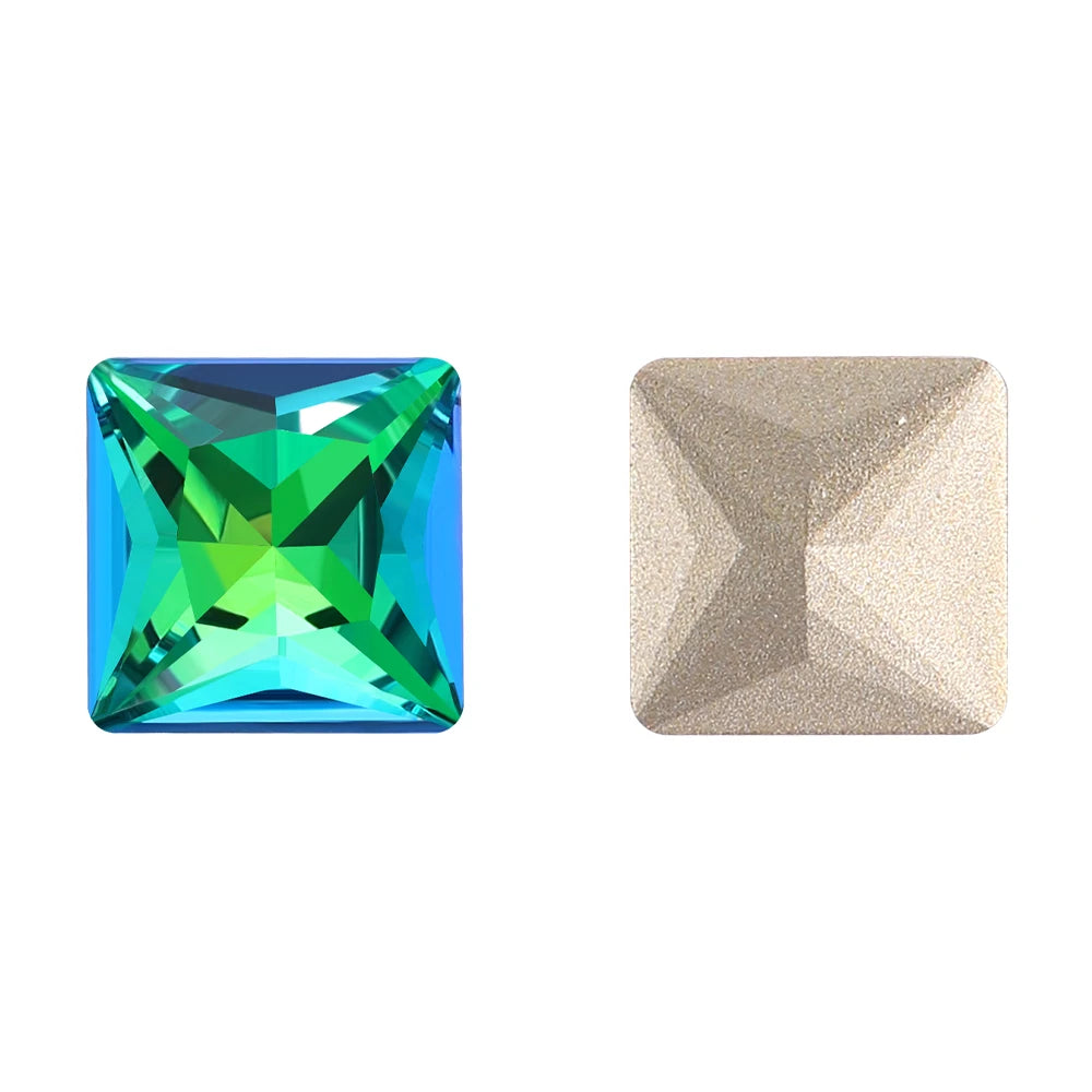 Effect Color Hot Selling Latest Fashion Design Factory Wholesale New Design Eco-friendly Materials K9 Glass Point Back Stone