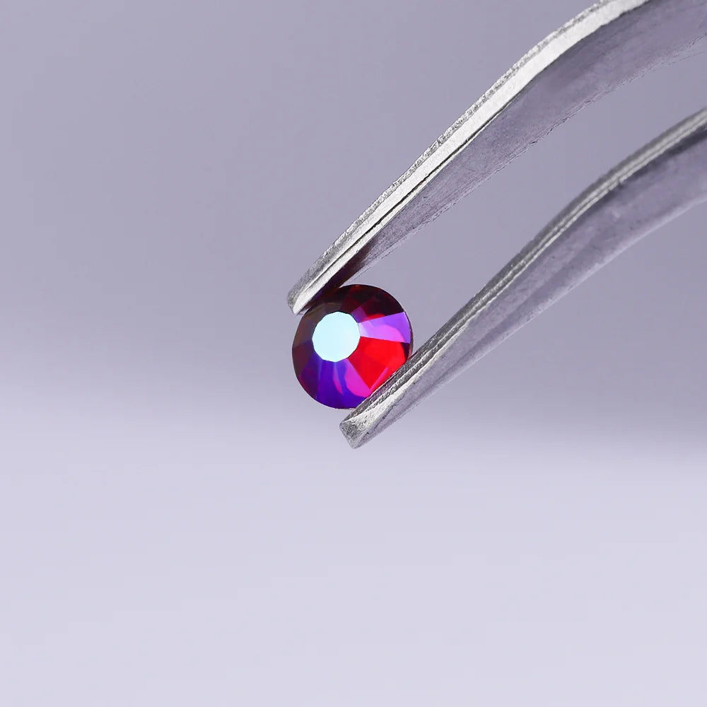 SS3 SS6 SS10 SS12 SS16 SS20 SS30 SS50 Light Amethyst AB Crystal Strass Flatback Glass Crystal Rhinestones for Cloth DIY Crafts