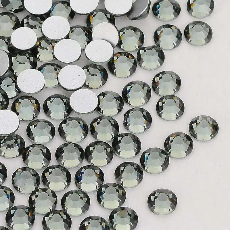 Wholesa 14400PCS Crystal AB Rhinestones Bulk Glass Flatback Non Hotfix Rhinestones Ss10 for Nail Art Garment