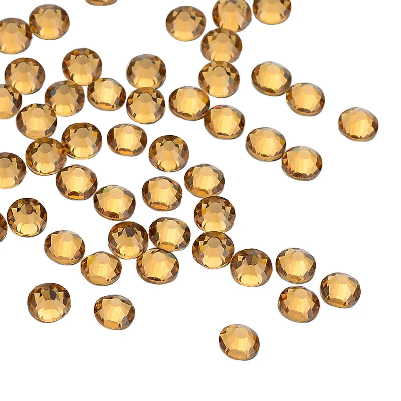 VDD 163 for Magic Green SS4-SS30 Glass Rhinestones Crystal Flatback Strass Glitter Stones for DIY Nail Art & Bag Decorations