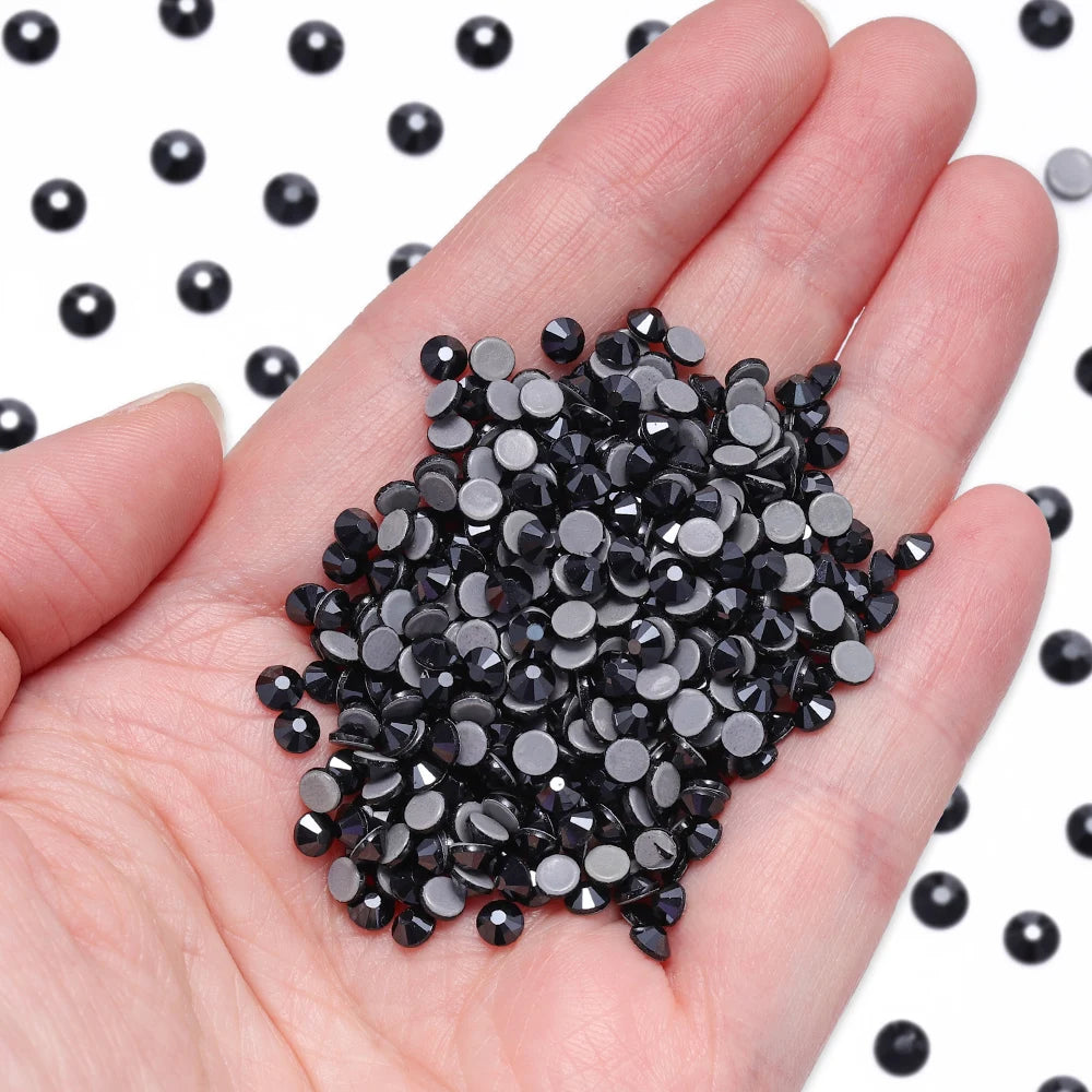 Hotfix Glass Rhinestone Bling Crystal AB Effect High Quality Rhinestones Bulk Crystals Stones Garment Accessories for Clothing