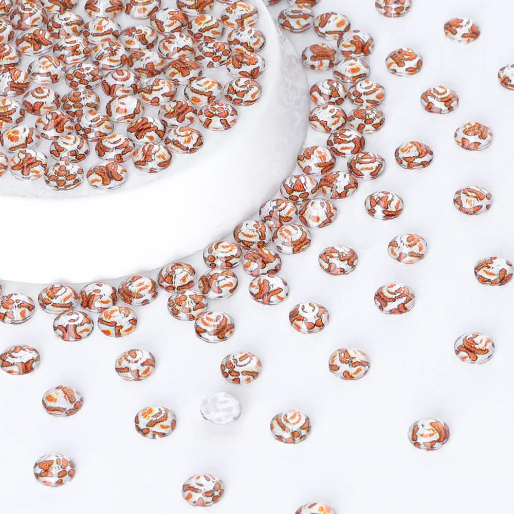 SS3-SS30 1440PCS Peach Dark Violet Glitter Diamond Non-Hotfix Flat Back Rhinestones Bulk Glass Crystal for Tumbler Rhinestones