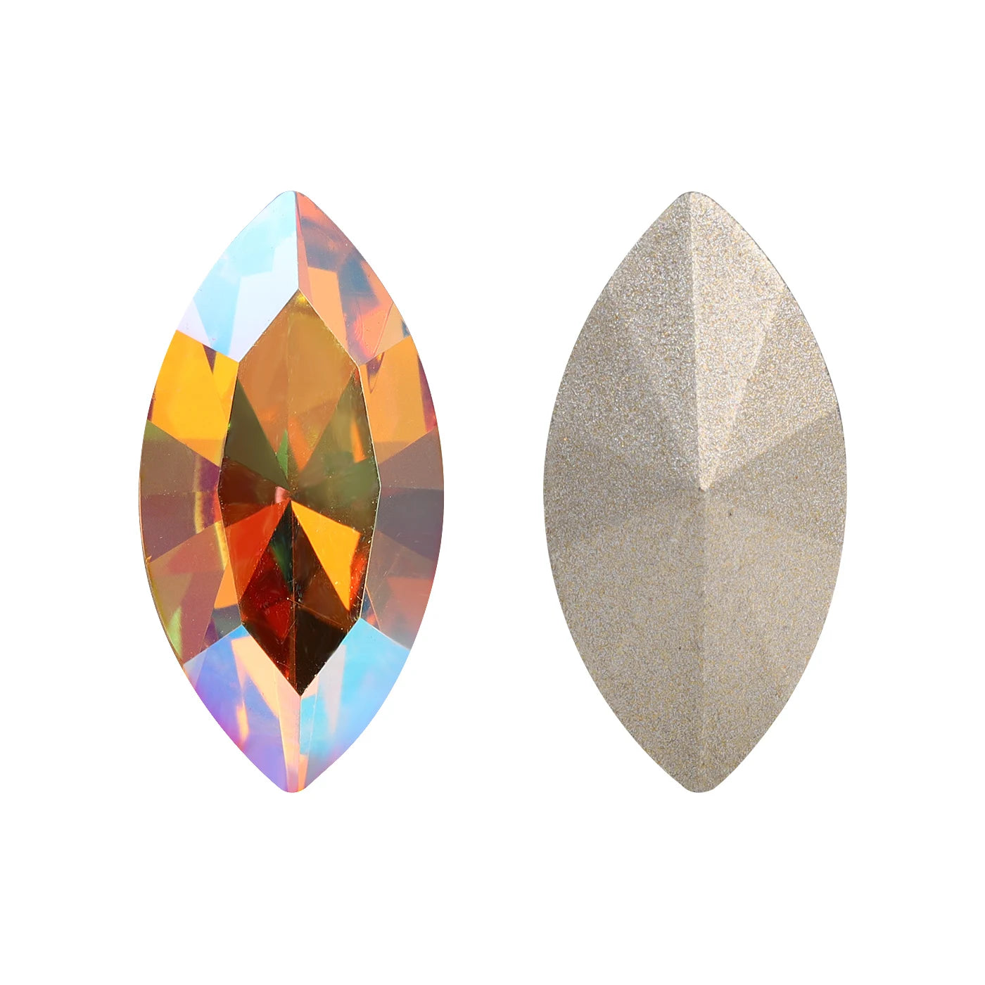 Wholesale Effect Color Fashion Design Minimalist Versatile Popular Decoration Eco-friendly Materials K9 Glass Point Back Stone