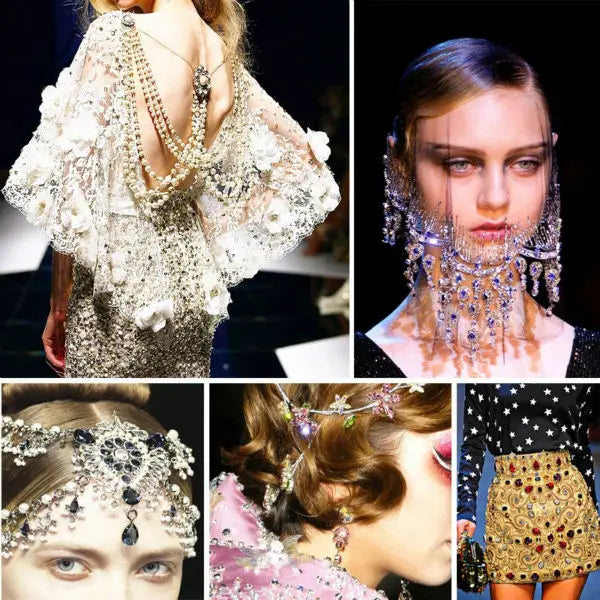 24-colors Rectangle fancy Glass stone pointed back foiled crystal rhinestone Jewels Counter decorations clothes shoes bags Gems