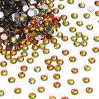 Factory Wholesale Big Bag Non Hotfix Rhinestones SS6-SS30 Glass Crystal Flatback Regular Cut Rhinestones for Nails Art