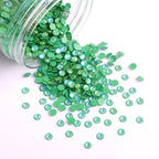Wholesale Glitter Mocha Flat Back Non Hotfix Rhinestone Glass Crystals Rhinestones Diamond for Fashion Jewelry Earring