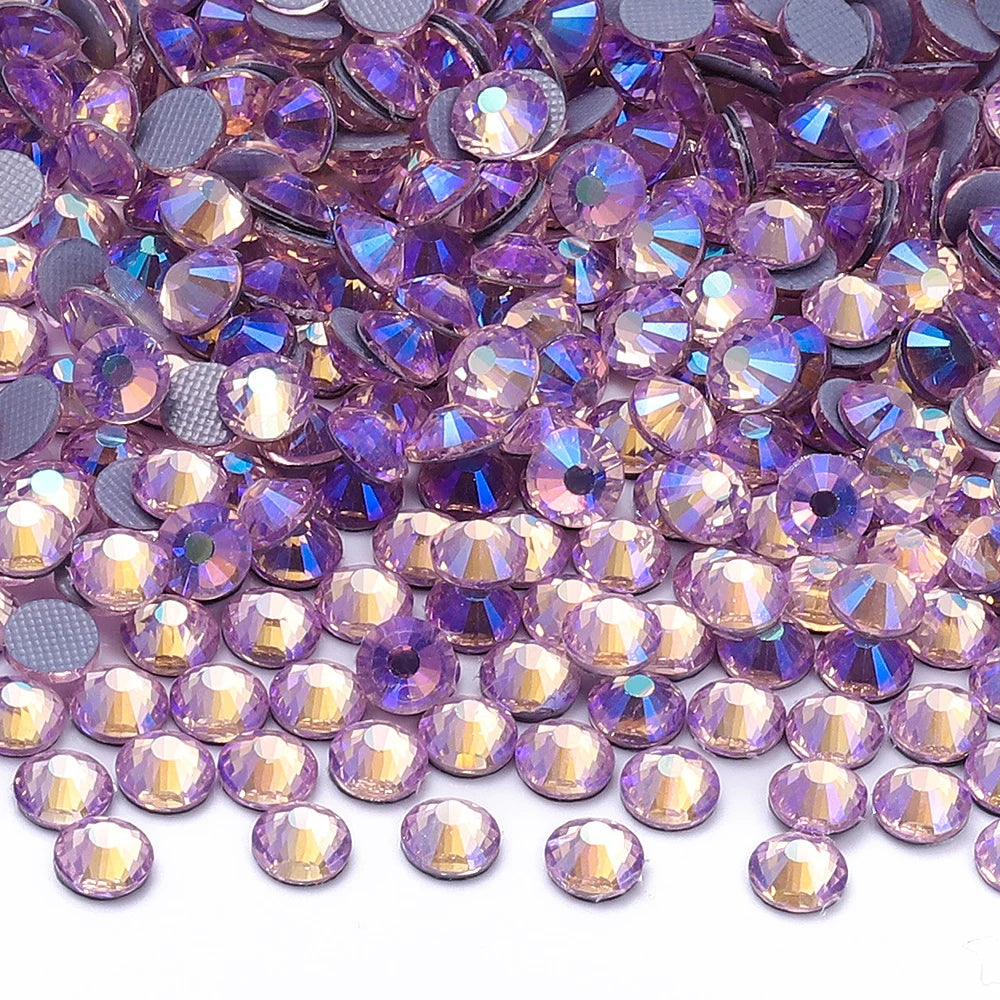 Hotfix Glass 60+Colors Rhinestone Crystal AB High Quality Rhinestones Bulk Crystals Stones Garment Accessories for Clothing