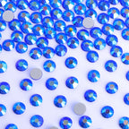 Wholesale Glitter Glass AB Crystals Nail Art Rhinestones Flat Back Non Hotfix Rhinestone Diamond for Fashion Jewelry Earring