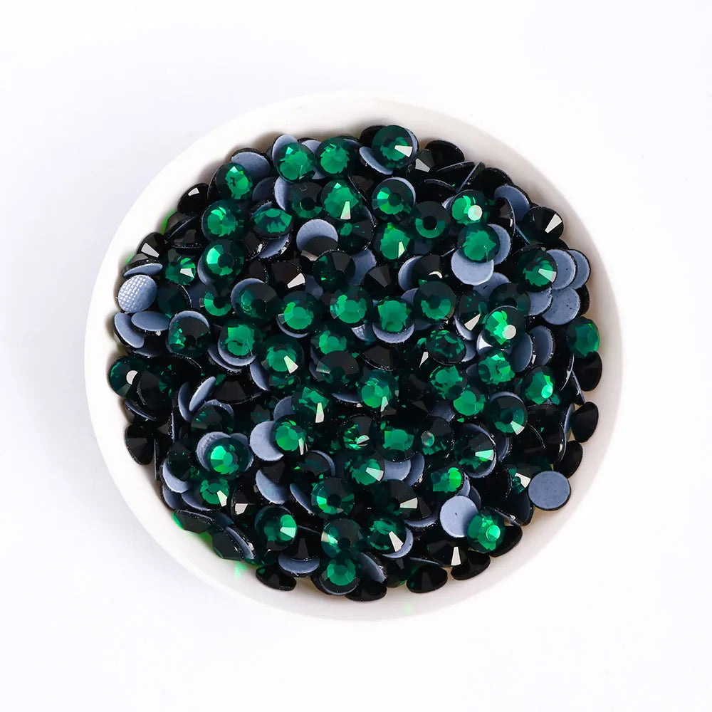 Factory Rhinestones Hotfix Nail Art Crystal Rhinestone Flat Back Bulk for Top Decoration Accessories