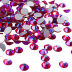 Top Selling Glass Crystals AB Colors Nail Art Rhinestones Flat Back Non Hotfix Rhinestone Diamond for Fashion Jewelry Earring