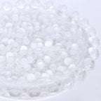 16Cuts Neon White Colors Glass Crystal Rhinestone SS10-SS40 8 Big 8 Small Crystal Strass Bling Bling Flatback Rhinestones