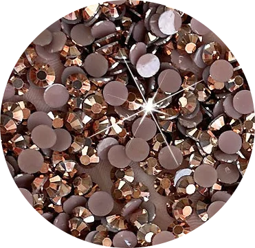 Hot Selling ABcolor 3mm Flat Back Crystal Rhinestone With Multiple Color Options, Circular Resin Rhinestone Nail Diamond Jewelry