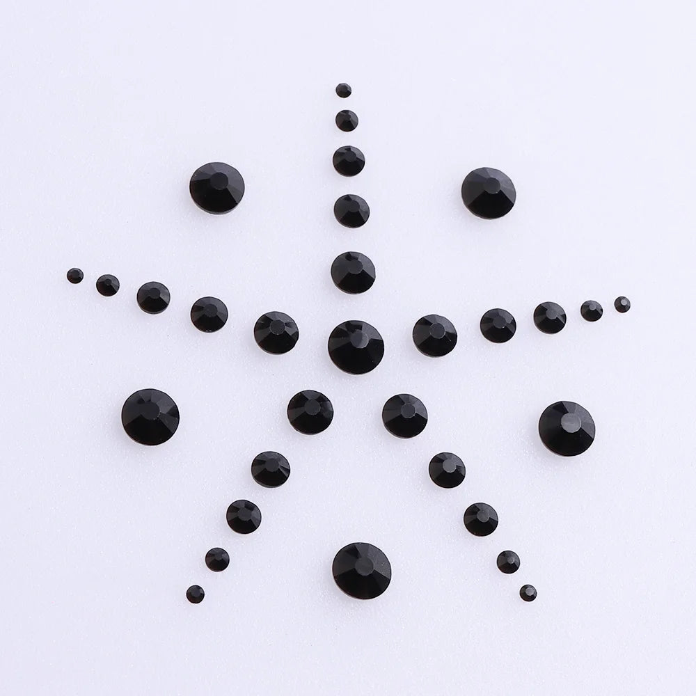 QIYI Factory Wholesale Mixed Size Ss4-ss20 Bling Crystal Rhinestones Bulk for Decorative Nail Art