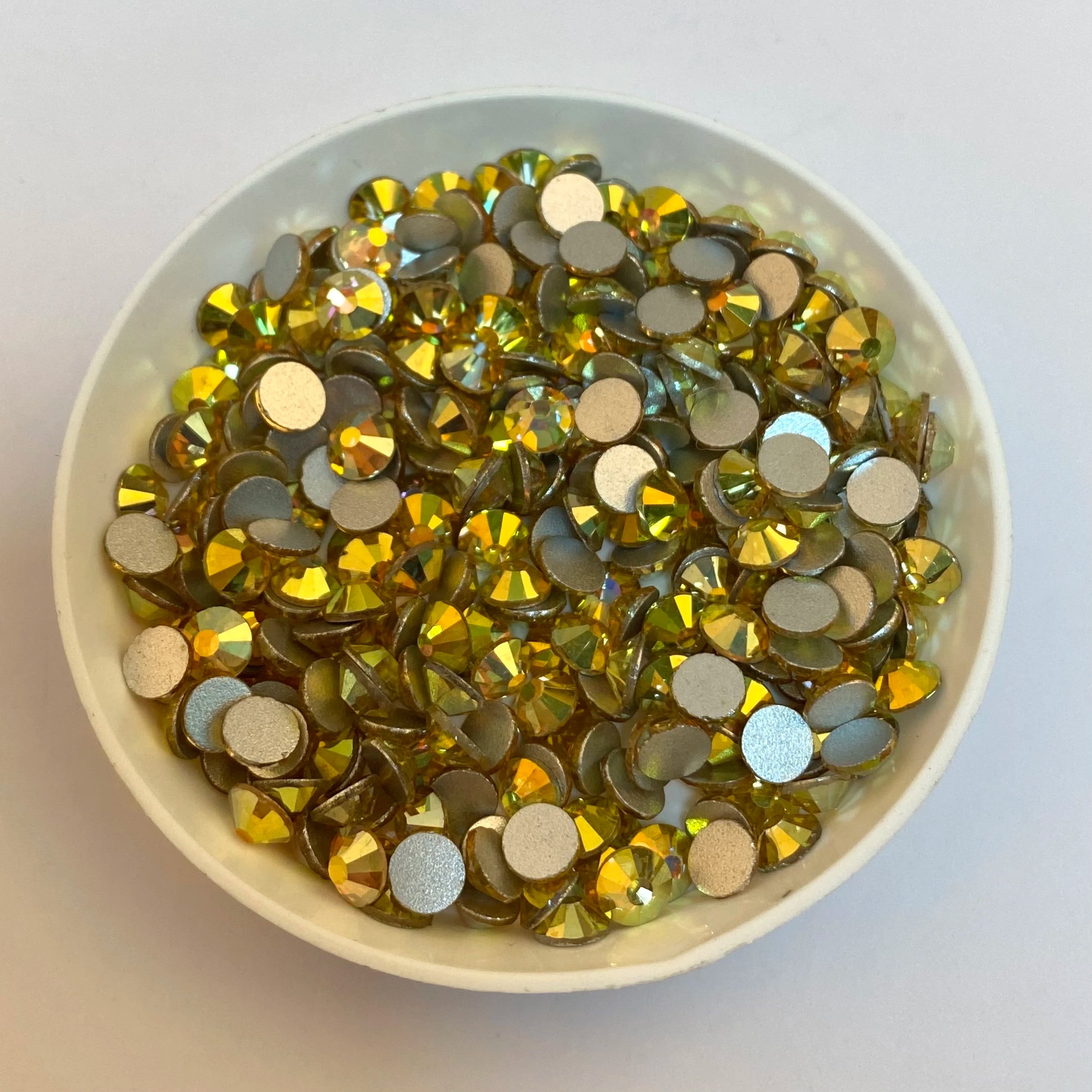 Factory Price Glass Sunset Glow Transparent Jelly Rhinestones Crystal Rhinestone Flatback Nail Charms Diamond for Jewelry