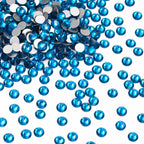 QIYI Wholesale SS6-SS34 Over 100 Colors Non Hotfix Rhinestones Glass Crystal Flatback Regular Cut Rhinestones for Shoes