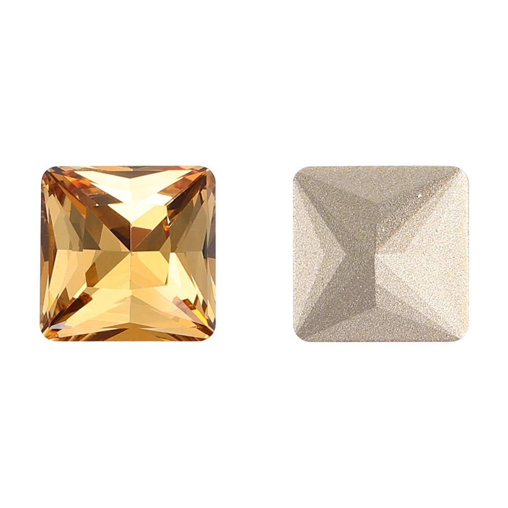 New Arrival Qiyi Brand High Quality Grade AAAAAA K9 Glass Point Back Rhinestone 12 Facets Eco-friendly Materials Factory