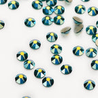 QIYI Wholesale 2088 Crystal Glass Rhinestone 16 Cut Facets SS10-SS40 8 Big 8 Small Crystal Strass Flatback Rhinestones