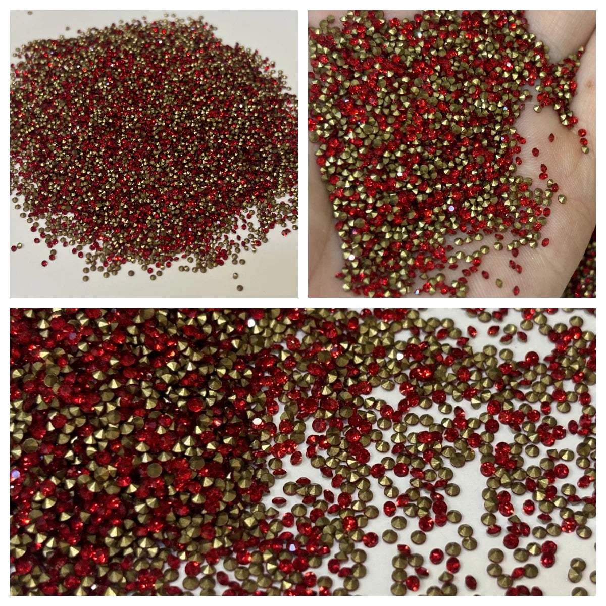 Wholesale SS4 Pointed Bottom Glass Rhinestone DIY Nail Decorations Accessories Crystal Diamond Chaton Rhinestones