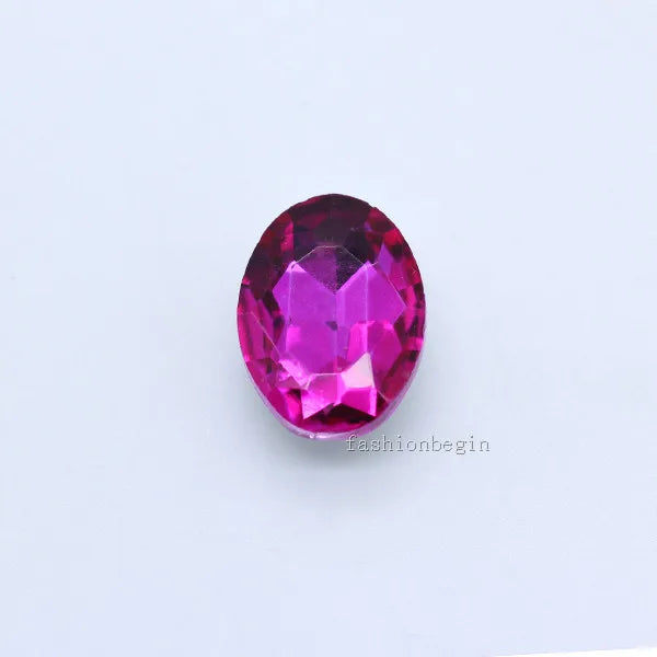 All-size Oval pointback crystal glass rhinestones diamantes fancy stones beads for shoes,bag,clothes, craft DIY jewelry material