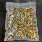 SS28 Round Glass Crystal Loose Rhinestones in Bulk for Bags and Clothing Decoration Rhinestone