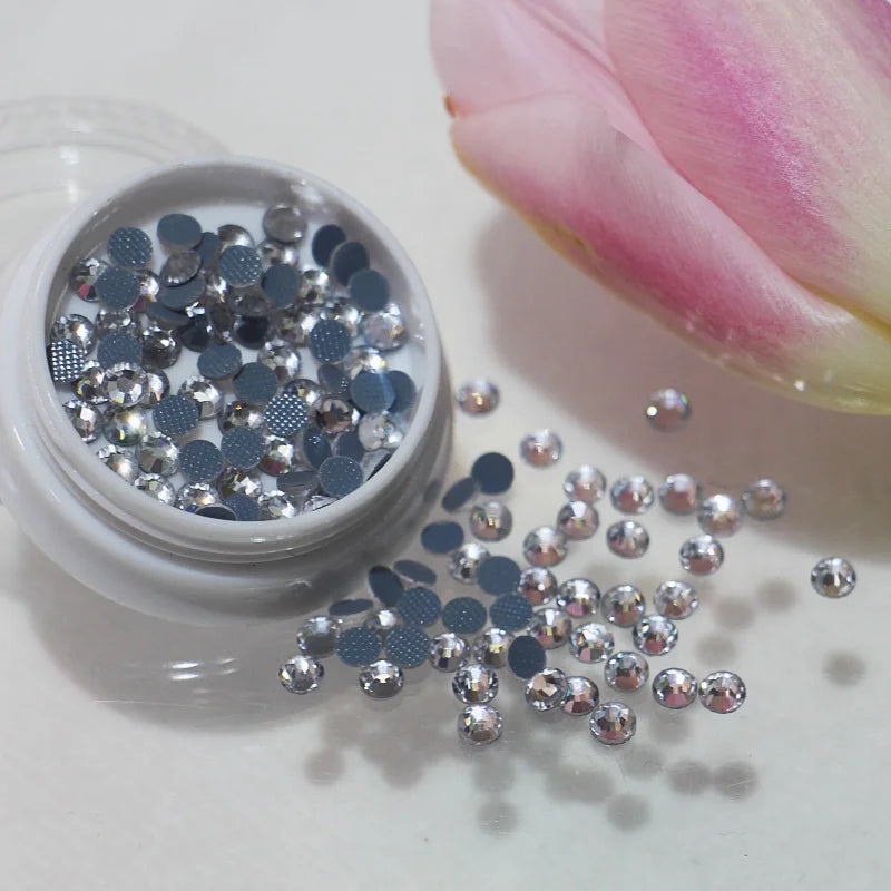 Wholesale Shiny Flat Bottomed Water Diamonds Loose Rhinestone Nail Art Accessories Jewelry DIY Decorative Materials