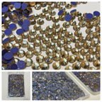 Wholesale SS28 Golden Shadow Hotfix Flat Back Glass Rhinestones  for Garments and Rhinestone Decorations