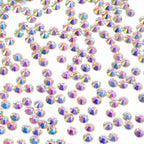 QIYI Hot Selling Crystal Crystal AB Grade AAAAAA Exceptional Luster 2058 Non Hotfix Flat Back Rhinestones for Wedding Garments