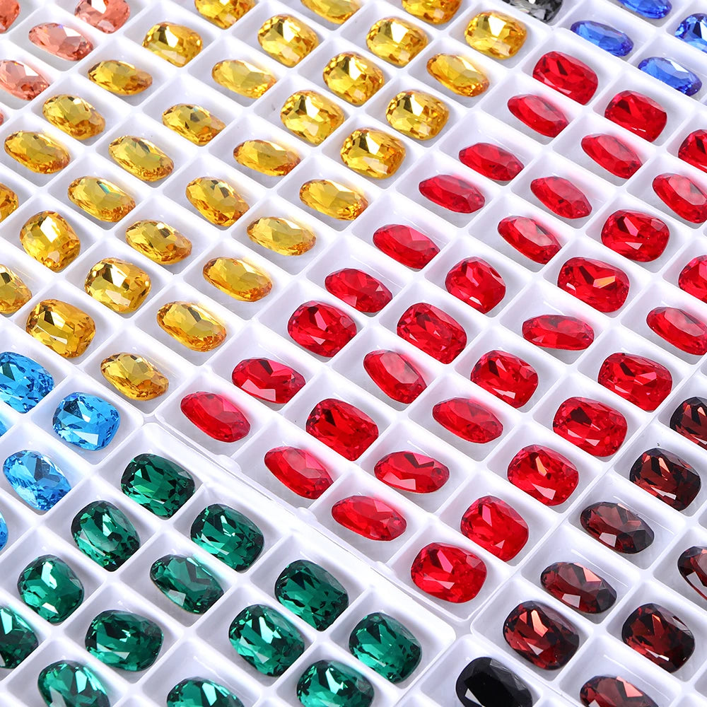 New Arrival Hot Selling Classical Baguette Fancy Stone Top Quality Grade 6A K9 Glass Point Back Stones for DIY Decoration 4568