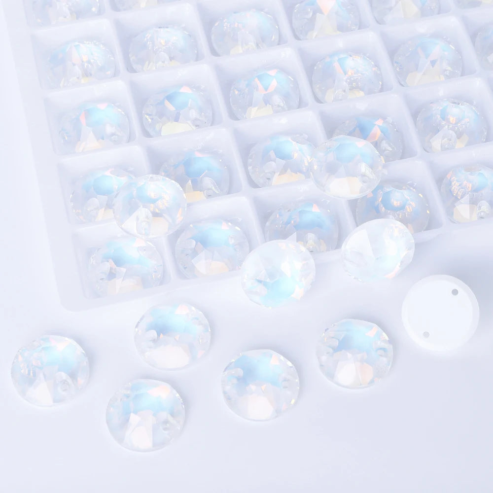 Wholesale XIRIUS Rhinestones 3288  Crystal AB Sew-on Rhinestones Glass  Flatback Rhinestones Sewing Stones for Dress
