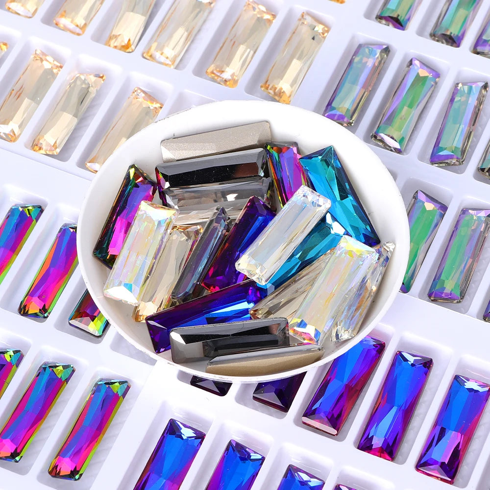 2024 Hot Selling Factory Direct Wholesale High Quality K9 Glass Crystal Fancy Shape Bright Shining Rhinestone for DIY Decoration