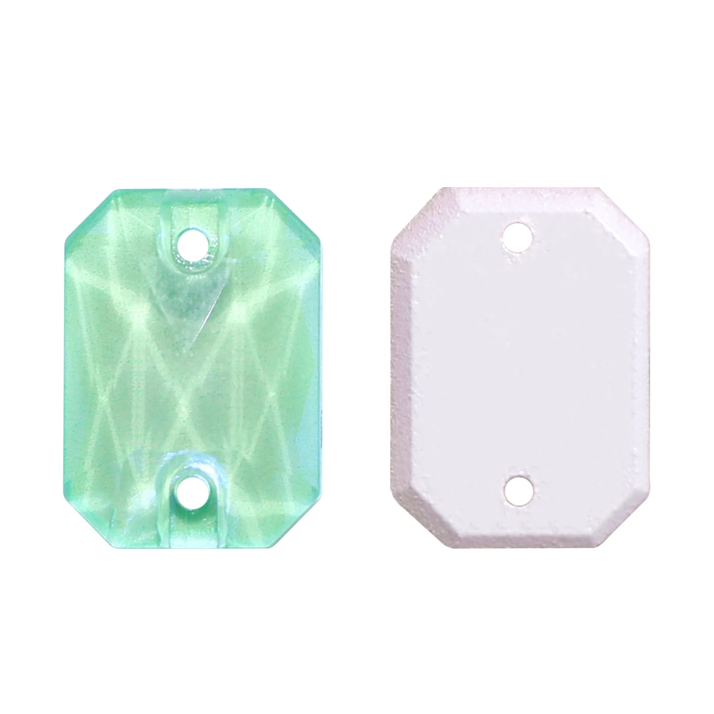 60+Colors Emerald Cut Sew on Rhinestones for Dancing Dress Accessories High Quality K9 Glass  for Jewelry Accessories