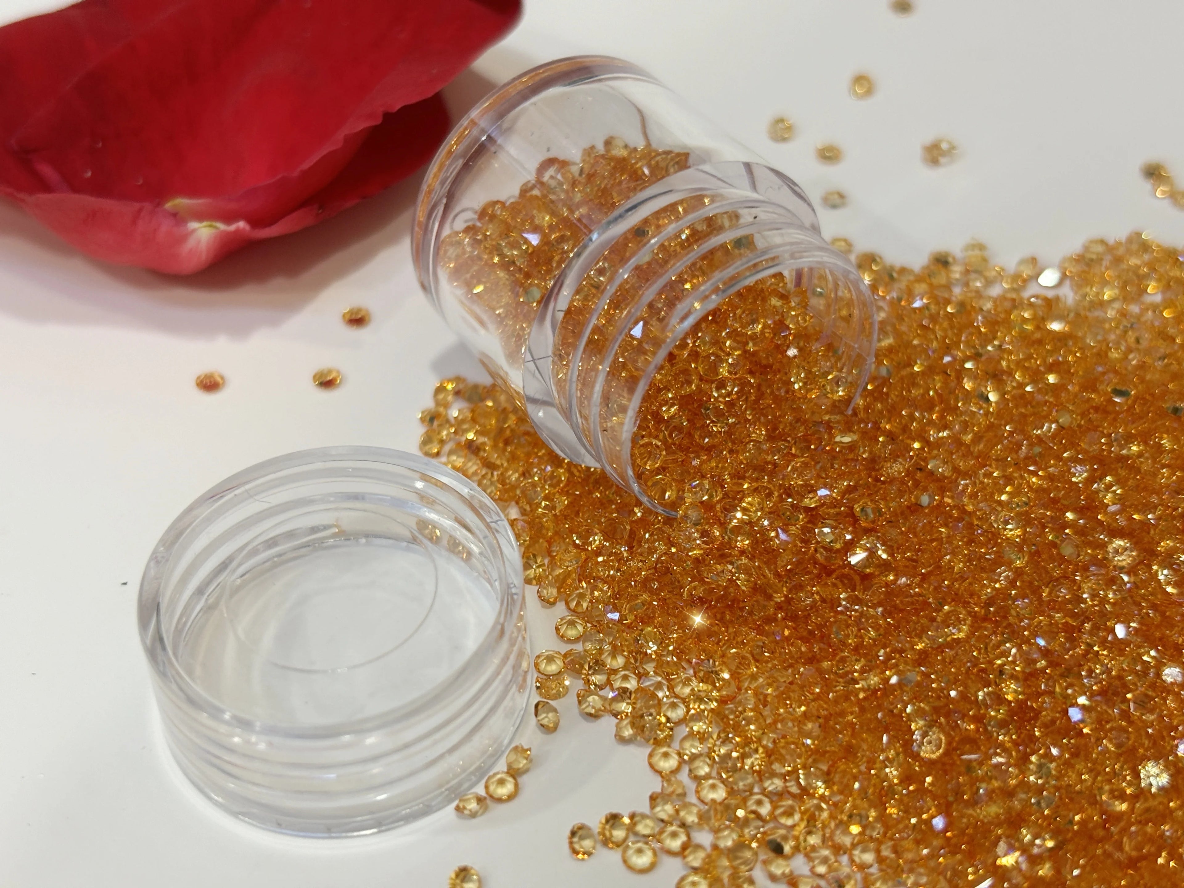 Factory Direct 2mm Crystal Resin Rhinestone Nail Art Rhinestone Jewelry Decoration Point Back Rhinestone