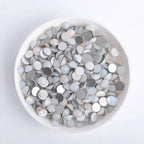QIYI Hot-selling Product Glass Opal Crystal Flatback Bulk Glitter Non Hotfix Rhinestones Strass for Nail Art Decorations