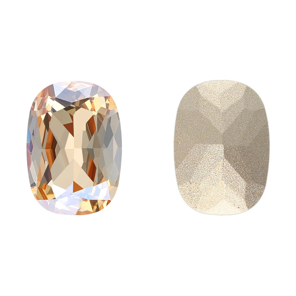 4568 Qiyi Innovative Design Classical Baguette Fancy Stone Top Quality Grade 6A K9 Glass Point Back Stones for DIY Decoration