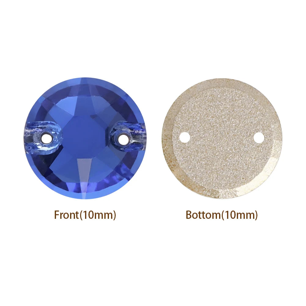 QIYI Factory Direct Wholesale Top Quality Durable Innovative Design Luxury Minimalist Versatile XIRIUS Sew-on Stone for DIY
