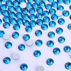 Factory Wholesale Big Bag Non Hotfix Rhinestones SS6-SS30 Glass Crystal Flatback Regular Cut Rhinestones for Nails Art