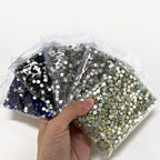 VDD 163 for Magic Green SS4-SS30 Glass Rhinestones Crystal Flatback Strass Glitter Stones for DIY Nail Art & Bag Decorations