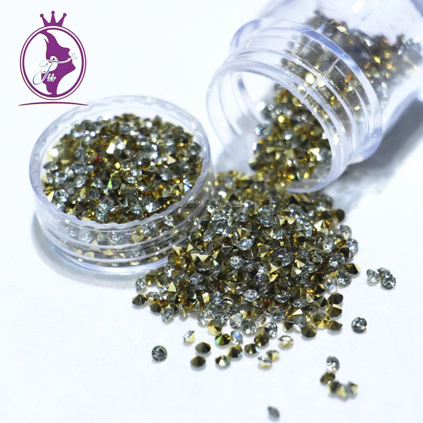 Wholesale 3mm Resin Diamond Rhinestones Point-Bottom Diamond Clothing Processing Accessories DIY Materials Crystal
