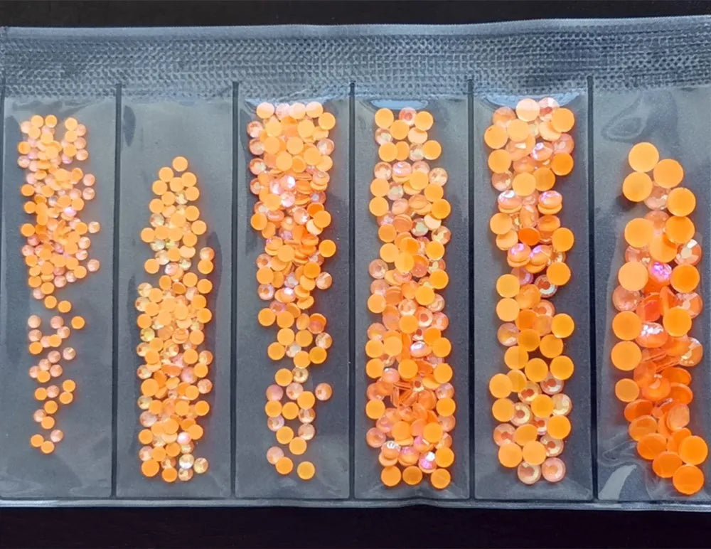 Customized Night Bling Rhinestone Fluorescent Flat Bottomed Drill Diy Nail Art Rhinestone