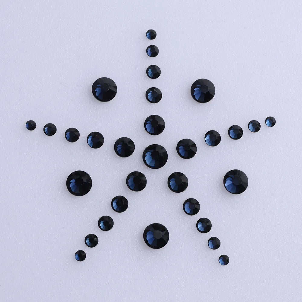 QIYI Wholesale Mixed Size Ss4-ss20 Bling Crystal Rhinestones Bulk for Decorative Nail Art Crafts