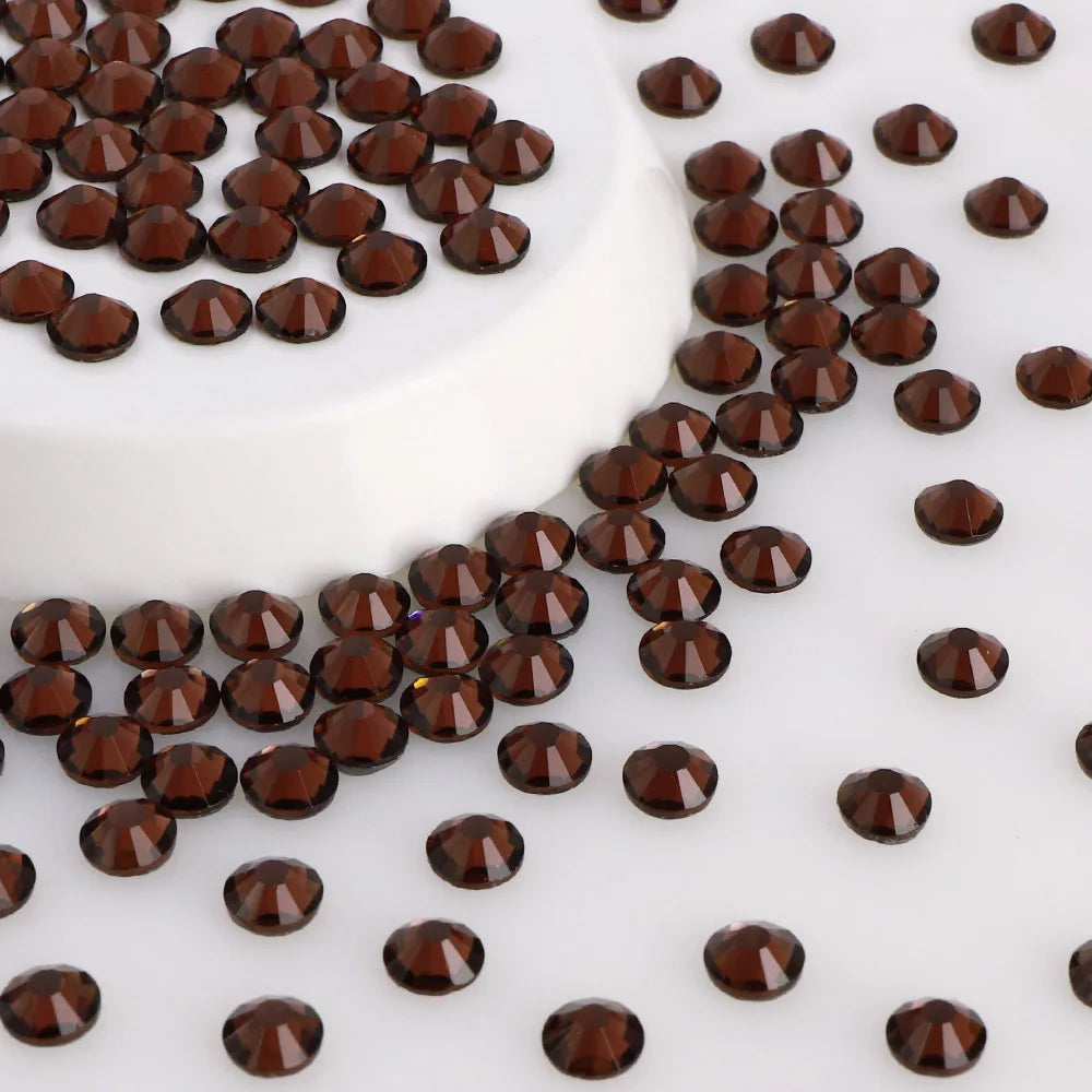 Factory Rhinestones Hotfix Nail Art Crystal Rhinestone Flat Back Bulk for Top Decoration Accessories