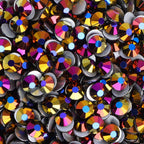 QIYI  SS30-SS60 1130-1187 14400pcs Non Hot Fix Flat Back Factory Wholesale High Quality Durable Glass Rhinestones for Girls